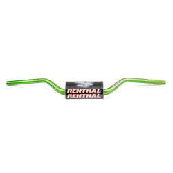 Kierownica 1,1/8 cala (28,6mm) mx fatbar rc wysoka high green kolor zielony z gąbką
