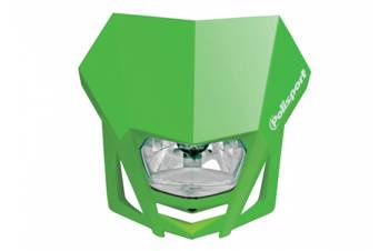 Polisport lampa przednia model lmx (żarówka halogenowa) kolor zielony