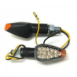 KOMPLET KIERUNKOWSKAZÓW HOMOLOGOWANYCH LED (2SZT.) ALUMINIUM, KOLOR CZARNY