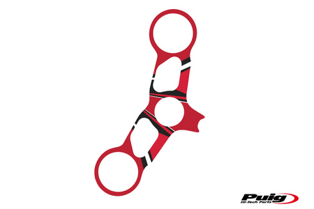 Radikal osłona półki kierownicy puig do ducati 749 03-04 czerwony