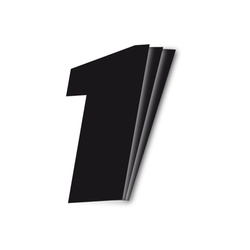 Numery startowe 25cm x 20cm ukośne, kolor czarny nr1 (3szt.)