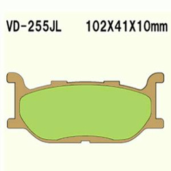 Klocki hamulcowe vesrah  vd-255jl (fa179)
