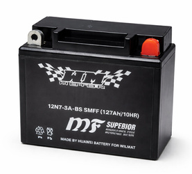 Akumulator 12N7-3A-BS 12V 7Ah Do Motocykli Skuterów Quadów