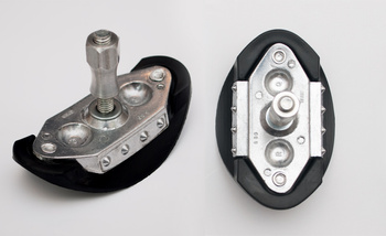 Trzymak opony 1,60 (ergal) z nakrętką aluminiową nitowany