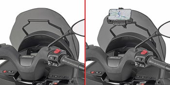 POPRZECZKA DO ZAMONTOWANIA TOREB I MOCOWAŃ GPS / SMARTPHONE PIAGGIO MP3 310 '25-,