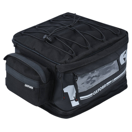 torba na tylne siedzenie motocykla f1 tail pack small 18l z zamkiem, kolor czarny (zastępuje ol436)