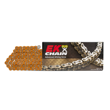 Łańcuch 520mvxz2 120 qx-rikolor pomarańczowy (do 1000ccm) (40,0kn)  (zakuwka)