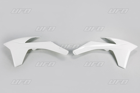 Osłony chłodnicy ktm sx/sxf '11-'12, exc '12-'13 kolor biały