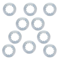 Podkładka (zabezpieczenie) nakrętki zębatki zdawczej yamaha yzf400/426/450 '98-'12, yz250 '99-'12, yzf450 '04-'09, kxf450 '06-'12 (10 sztuk)