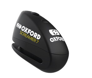 Blokada tarczy hamulcowej z alarmem model screamer xa7, trzpień 7mm, kolor czarny (stary kod: lk279)