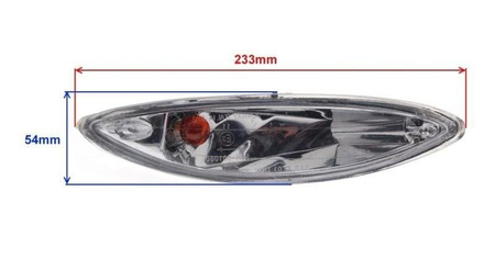 Kierunkowskazy przednie skuter Delux Jonway