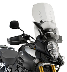 SZYBA SUZUKI DL1000 V-STROM (14-19) REGULOWANA AIRFLOW PRZEZROCZYSTA - ZASTĘPUJE KAF3105