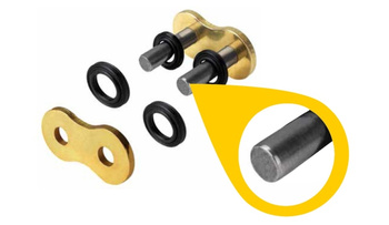 ZAKUWKA ŁAŃCUCHA 520GPZ (19/135GPZ) (KOLOR ZŁOTY)