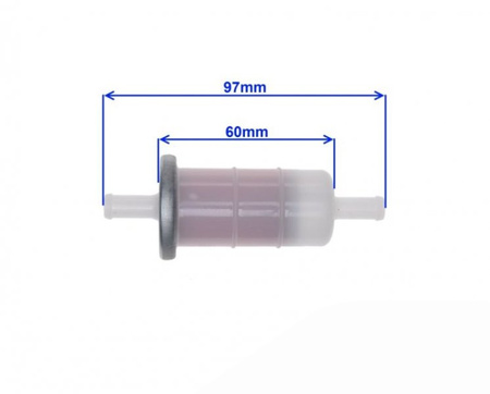 Filtr paliwa na przewód 10 mm do motocykli Honda Yamaha