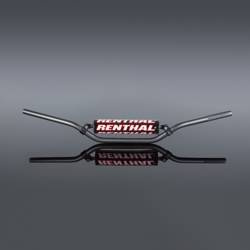 Kierownica 7/8 cala (22mm) mx handlebar grey rc padded kolor szary gąbką