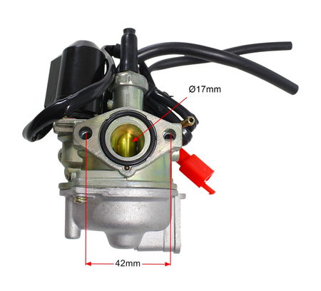 Gaźnik Power Force Honda / Kymco Sf10 - Rozstaw Śrub Mocujących - 42 Mm