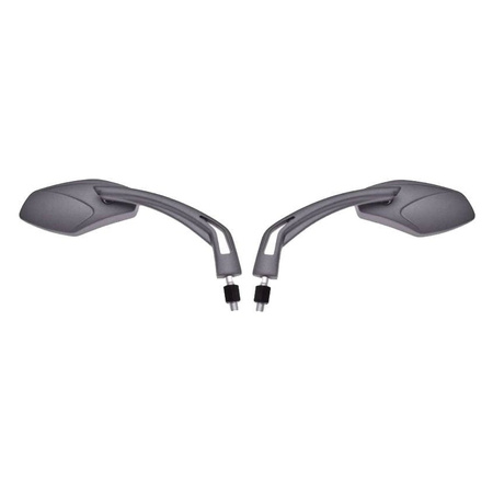 Lusterka uniwersalne Metalowe czarne M10 Mp624