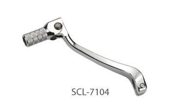 Dźwignia zmiany biegów honda crf 450r '02-'12' aluminiowa kolor srebrny (l26106)