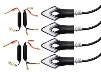 KIERUNKOWSKAZY LED 9 SMD STRZAŁKA Z OPORNIKAMI