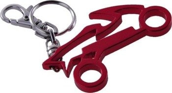 Breloczek motocykl metal czerwony