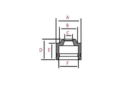 Uszczelniacz zaworowy 4,8x7,8x8x10,8 mm 125/1300 ccm honda xlr 250r honda cb 1000 power force