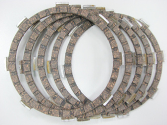 Psychic tarcze sprzęgłowe yamaha xt 125 r '05-'07, ybr 125 '00-'08, dt 80 lc2 '85-'97 (5 tarcz) (ebs2254)