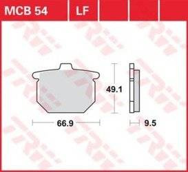 KLOCKI HAMULCOWE MOTOCYKLOWE HONDA CB 750 GL1100