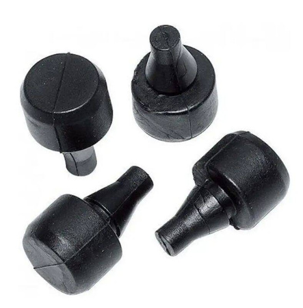 Gumki Mocujące Do Płyt Centralnych Podwyższone (4 Szt.)