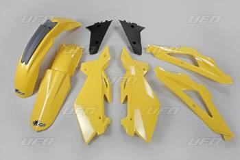 komplet plastików husqvarna tc 4t '05-'07 kolor zółty (hu606e103) - wycofany z oferty
