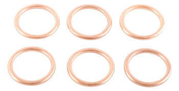 Winderosa (vertex) uszczelka kolektora wydechowego honda gl1500a 91-00, gl1500i 91-96, gl1500se 90-00, gl1800 gold wing 01-17 (6szt) kpl.