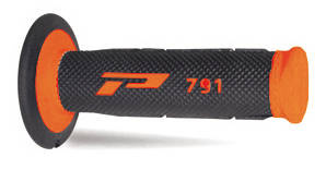 Manetki pg791 off road (22+25mm, dł.115mm) kolor pomarańczowy fluo/czarny (dwuskładnikowe) (791-296)