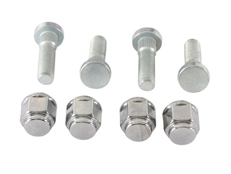 Szpilki i nakrętki koła przedniego honda trx500fa 05-06, trx500fga 05-06, trx680 rincon 06-16, tylnego honda trx650 rincon 03-05, trx680 rin