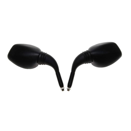 Lusterka do motocykla skutera M10 duże czarne