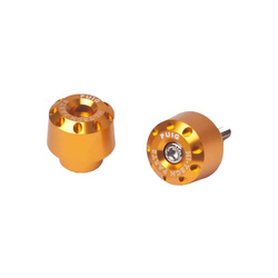 Ciężarki / Końcówki Kierownicy Krótkie Puig Do Yamaha Fz6, Mt, Xj I Innych- Złote