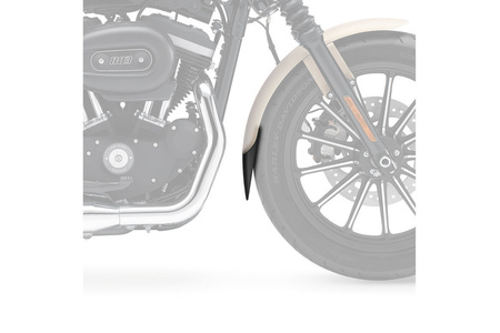 Przedłużenie błotnika do harley davidson dyna street bob 07-14 (przednie) czarne