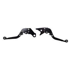 Dźwignia hamulca i sprzęgła łamana do Honda czarna komplet