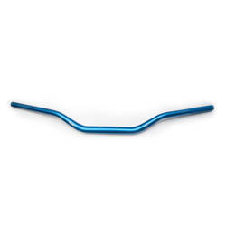 Kierownica (28,6mm) taper mx wzór yamaha yz wysoka (7075-t6) ergal kolor niebieski (szer. 803mm, wys. 92mm)