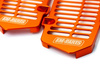 Osłony chłodnicy (kratki) aluminium ktm/husqvarna '20-22' kolor pomarańczowy