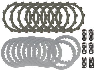 Psychic tarcze, przekładki i sprężyny sprzęgłowe (komplet) husqvarna fc 250/350 '14-18, fx 350 '17-18