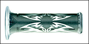 Manetki 01684/ftag tribal z otworem kolor czarny/biały (22 mm)