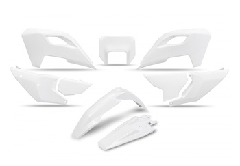 Komplet Plastików Husqvarna Te 150 / 250 / 300 '24-'25, Fe 250 / 350 / 450 / 501 '24-'25, Kolor Biały