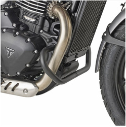 GMOLE OSŁONY SILNIKA TRIUMPH SCRAMBLER 400 X '24-'25, SPEED 400 '24-'25, CZARNE