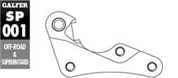 ADAPTER TARCZY HAMULCOWEJ 270MM HONDA