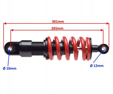 Amortyzator tylny do motocykla Yamaha TZR 50 od 2004 R