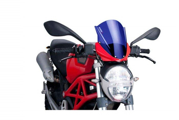Szyba Turystyczna Puig Do Ducati Monster 696 08-14 Niebieska