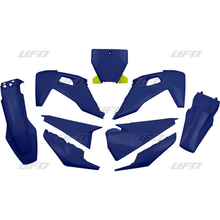 Komplet plastików husqvarna tc 125-250, fc 250-350-450 '19 kolor niebieski (hu622e087)