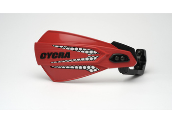 OSŁONY RĄK (LISTKI) Z MOCOWANIEM (22MM/28,6MM) MODEL MX RACE KOLOR CZERWONY (GASGAS)