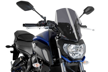 Szyba Owiewka Puig Do Yamaha Mt-07 18-20 (Touring) Mocno Przyciemniona