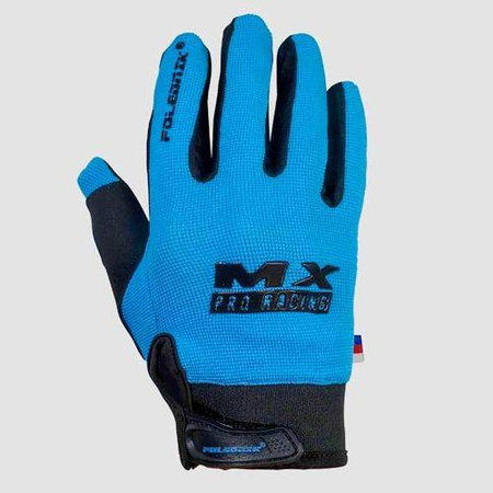 Polednik rękawice cross model mx pro evo baby/junior/kid (dziecięce) kolor niebieski rozmiar 4