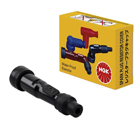 Fajka świecy zapłonowej Ngk fajka na świece (nr 8372) prosta (0) kolor czarny – NGK